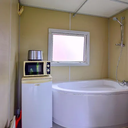 Rustikales Holzhaus Strandbude * Ostseebad Heringsdorf